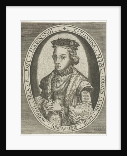 Portrait Catherine Jagiellon, ca 1550-1565 by Anonymous