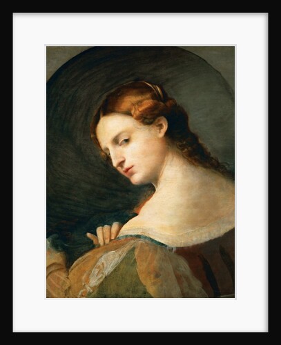 Portrait of a young woman in profile, c. 1520 by Anonymous