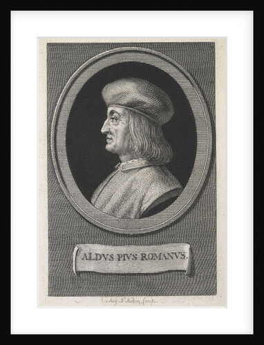 Portrait of Aldus Pius Manutius, 16th century by Anonymous
