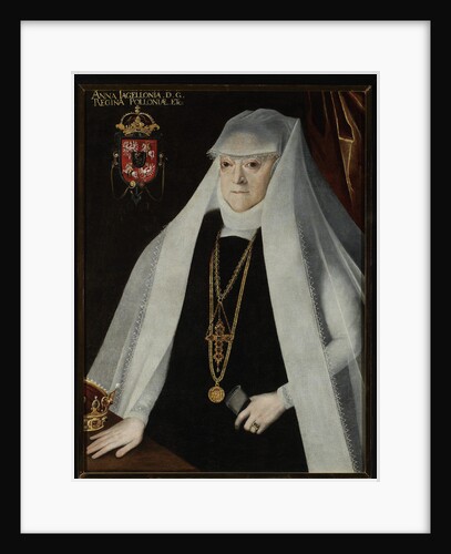 Portrait of Anna Jagiellon, queen of Poland, before 1596 by Anonymous