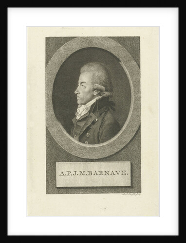 Portrait of Antoine-Pierre-Joseph-Marie Barnave, 1790s by Anonymous