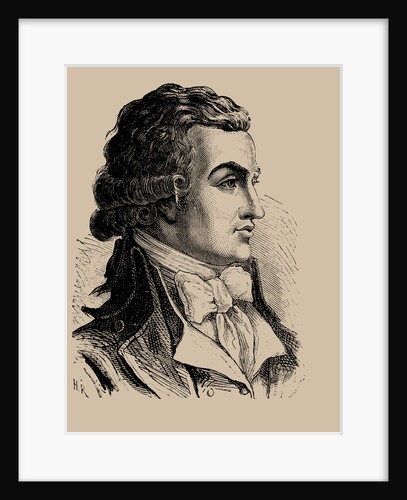 Portrait of Antoine-Pierre-Joseph-Marie Barnave, 1889 by Anonymous