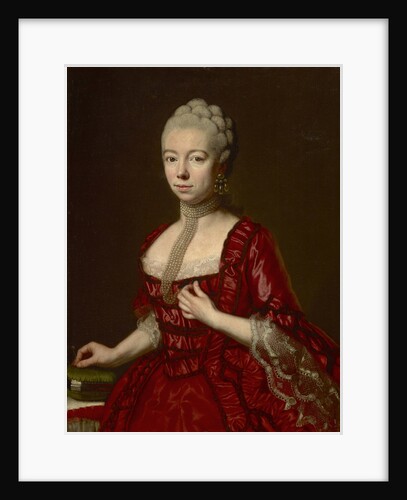 Portrait of Baroness Sophia Katharina von Brukenthal, née von Klockner, c. 1790 by Anonymous