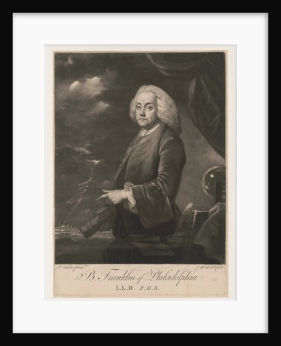 Portrait of Benjamin Franklin, 1761 by Anonymous