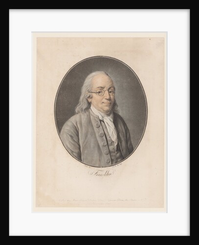 Portrait of Benjamin Franklin, 1793-1794 by Anonymous