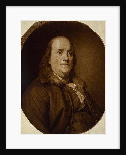 Portrait of Benjamin Franklin, Early 1780s by Anonymous
