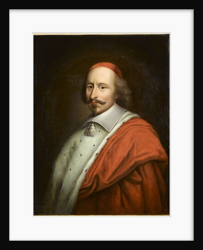 Portrait of Cardinal Jules Mazarin, First Half of 17th cen by Anonymous