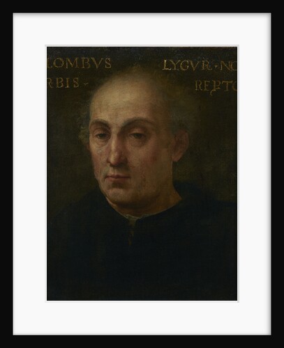 Portrait of Christopher Columbus, ca 1525-1537 by Anonymous