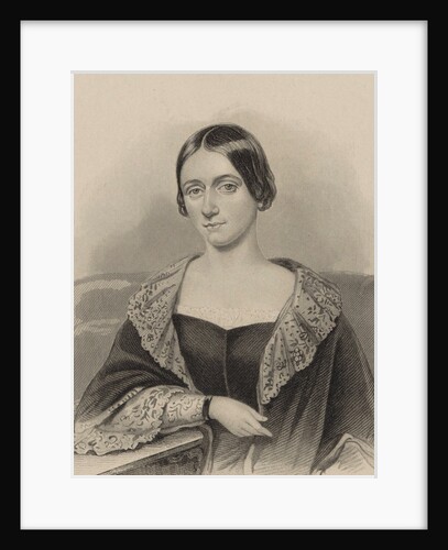 Portrait of Clara Schumann, c. 1850 by Anonymous