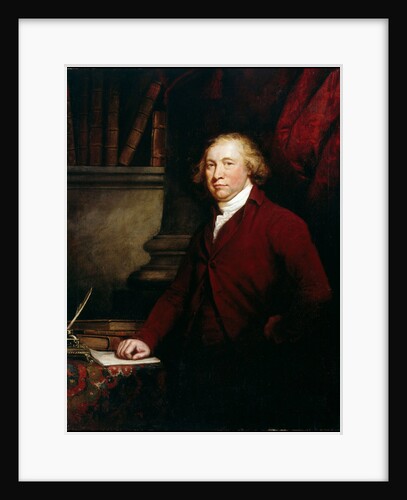 Portrait of Edmund Burke, by Anonymous