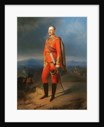 Portrait of Emperor Nicholas I in Austrian Uniform, End 1840s by Anonymous