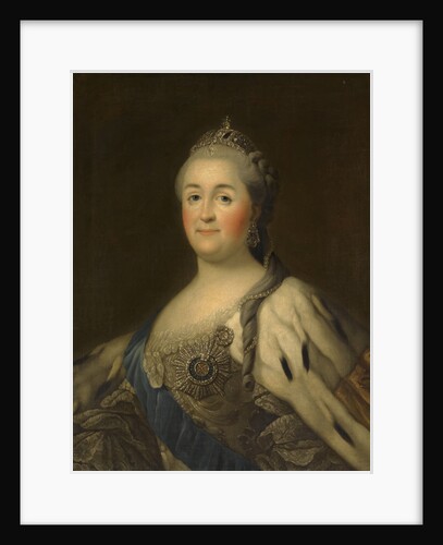 Portrait of Empress Catherine II, by Anonymous