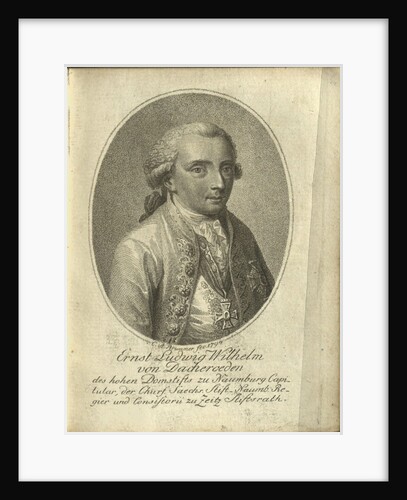 Portrait of Ernst Ludwig Wilhelm von Dacheröden, 1794 by Anonymous