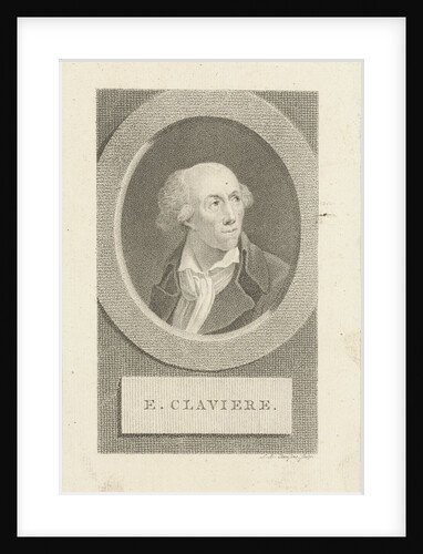 Portrait of Étienne Clavière, 1790s by Anonymous