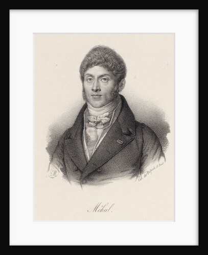 Portrait of Étienne-Nicolas Méhul, by Anonymous