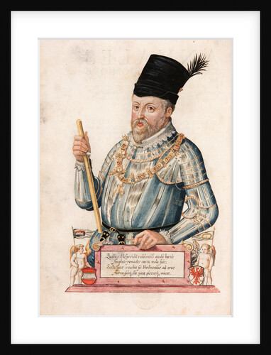 Portrait of Ferdinand II, Archduke of Austria, 1592 by Anonymous