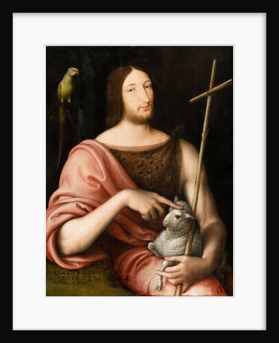 Portrait of Francis I, King of France, as Saint John the Baptist, 1518 by Anonymous