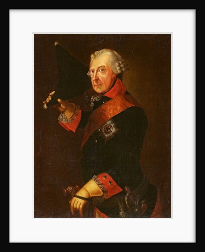 Portrait of Frederick II of Prussia, by Anonymous