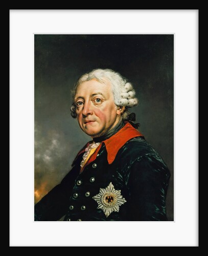 Portrait of Frederick II of Prussia, 1782 by Anonymous