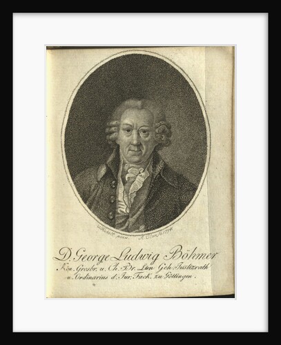 Portrait of Georg Ludwig Böhmer, 1794 by Anonymous