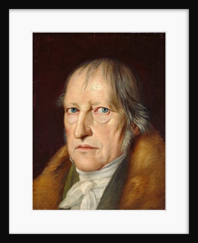 Portrait of Georg Wilhelm Friedrich Hegel, 1831 by Anonymous