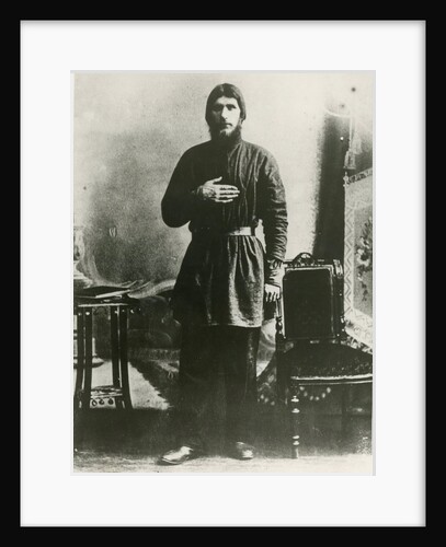 Portrait of Grigori Yefimovich Rasputin, c. 1909 by Anonymous