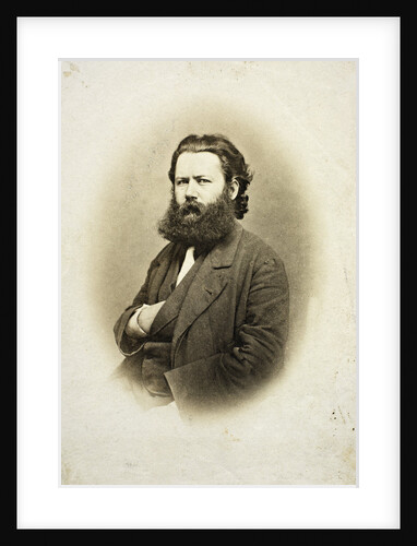 Portrait of Henrik Ibsen, ca 1863 by Anonymous