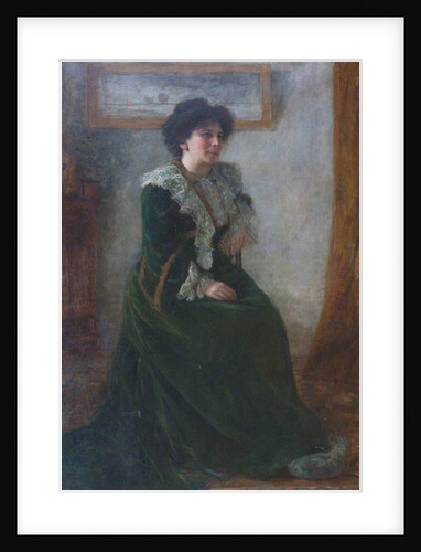 Portrait of Hertha Ayrton, née Sarah Marks, c. 1903-1906 by Anonymous