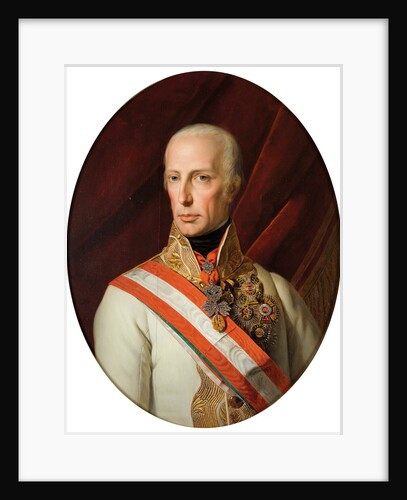 Portrait of Holy Roman Emperor Francis II, 1827 by Anonymous