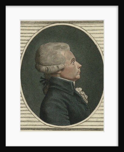 Portrait of Jacques Guillaume Thouret, c. 1790 by Anonymous