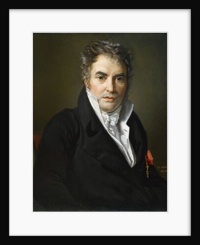 Portrait of Jacques-Louis David, 1817 by Anonymous