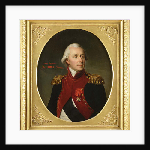 Portrait of Jean-Baptiste Berthier, 1800s by Anonymous