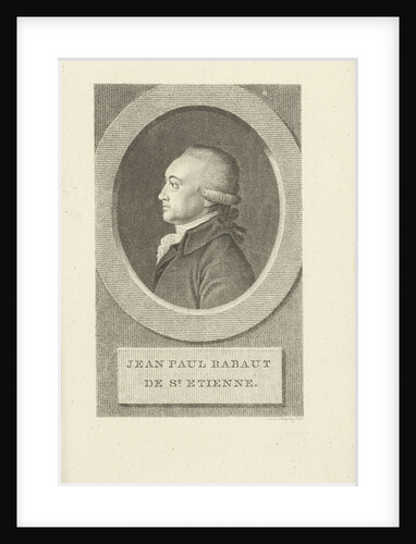 Portrait of Jean-Paul Rabaut Saint-Étienne, 1790s by Anonymous