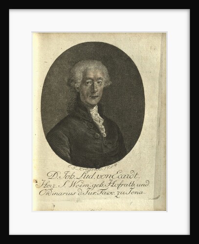 Portrait of Johann Ludwig von Eckardt, 1794 by Anonymous
