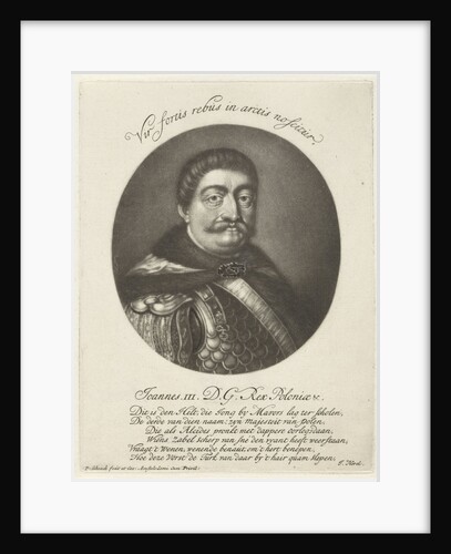 Portrait of John III Sobieski, King of Poland and Grand Duke of Lithuania, um 1700 by Anonymous