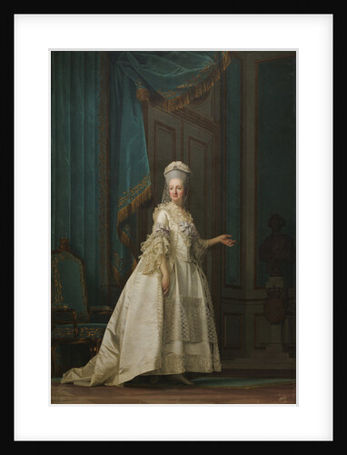 Portrait of Juliane Marie, Queen of Denmark and Norway, 1776 by Anonymous
