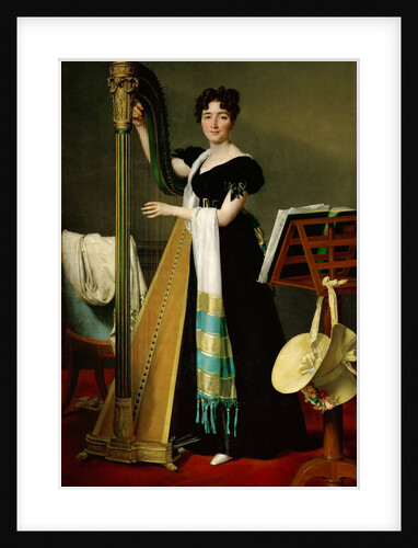 Portrait of Juliette de Villeneuve, niece of Julie Clary-Bonaparte, 1824 by Anonymous