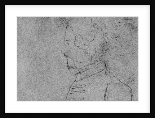 Portrait of Karl Marx as a student in Bonn, ca 1836 by Anonymous