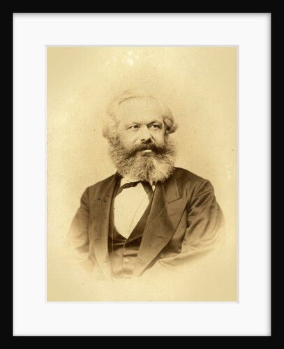 Portrait of Karl Marx, 1867 by Anonymous