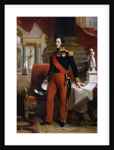 Portrait of Louis Philippe I, King of the French, 1841 by Anonymous