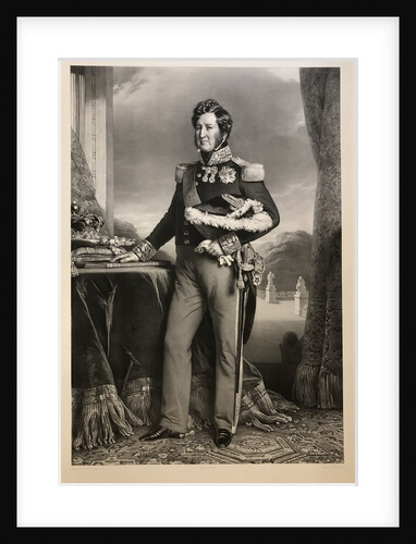 Portrait of Louis Philippe I, King of the French, 1843 by Anonymous