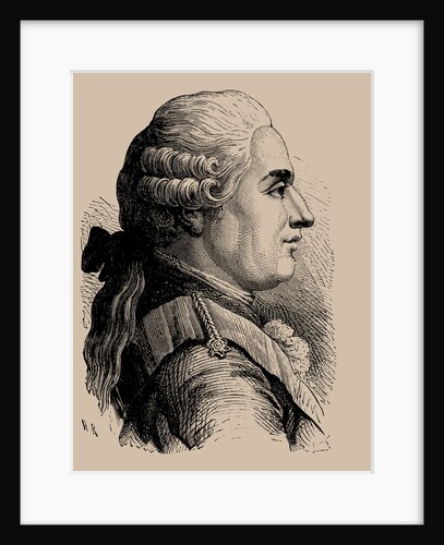 Portrait of Louis XVIII, 1889 by Anonymous