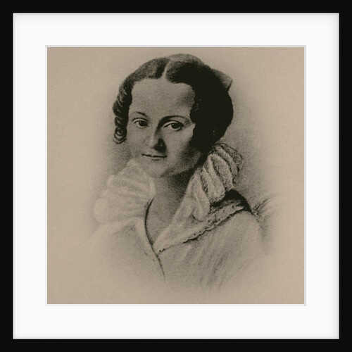 Portrait of Maria Fyodorovna Dostyevskaya, née Nechaeva, Dostoevskys Mother, 1820s by Anonymous