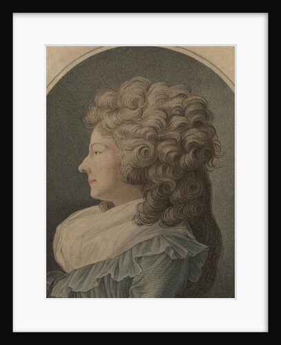 Portrait of Marie Louise of Savoy, Princess of Lamballe, 1791 by Anonymous