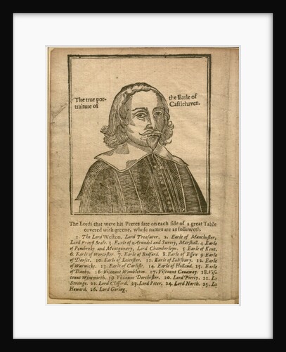 Portrait of Mervyn Tuchet, 2nd Earl of Castlehaven, 1642 by Anonymous