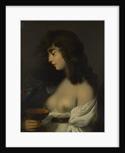 Portrait of Miss Mortimer as Hebe, by Anonymous