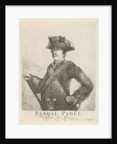 Portrait of Pasquale Paoli, ca 1770 by Anonymous