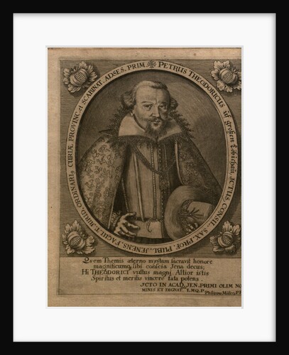 Portrait of Peter Theodoricus, 1671 by Anonymous