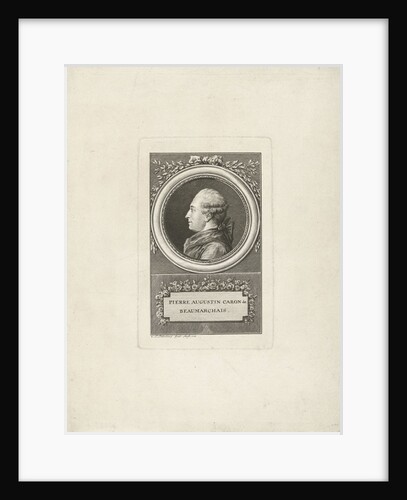 Portrait of Pierre-Augustin Caron de Beaumarchais, 1778 by Anonymous