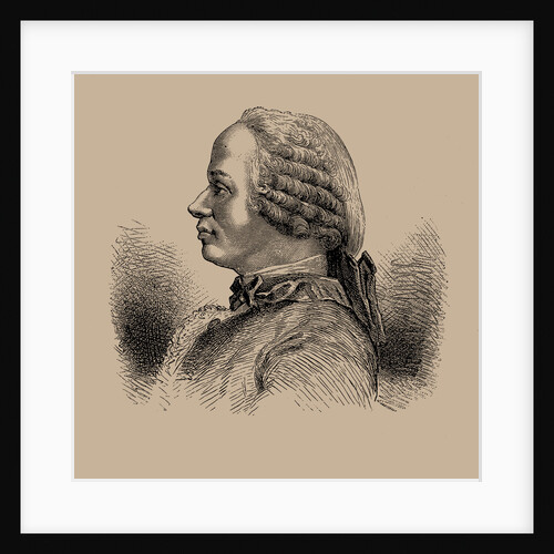 Portrait of Portrait of Jean le Rond DAlembert, by Anonymous